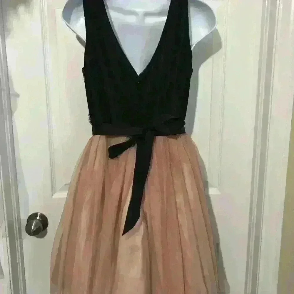 As U Wish Juniors Dress, Sequin & Tulle - Picture 5 of 6